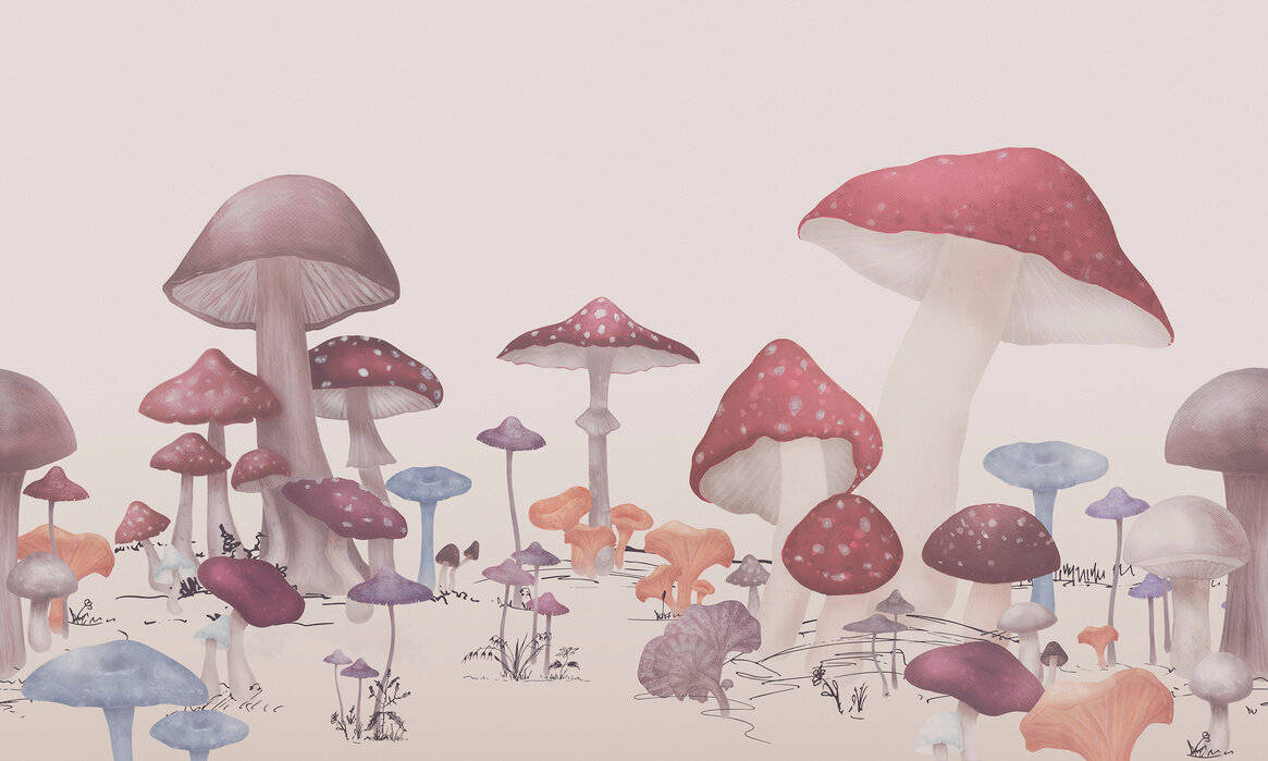 Haven Mushroom Aesthetic Background