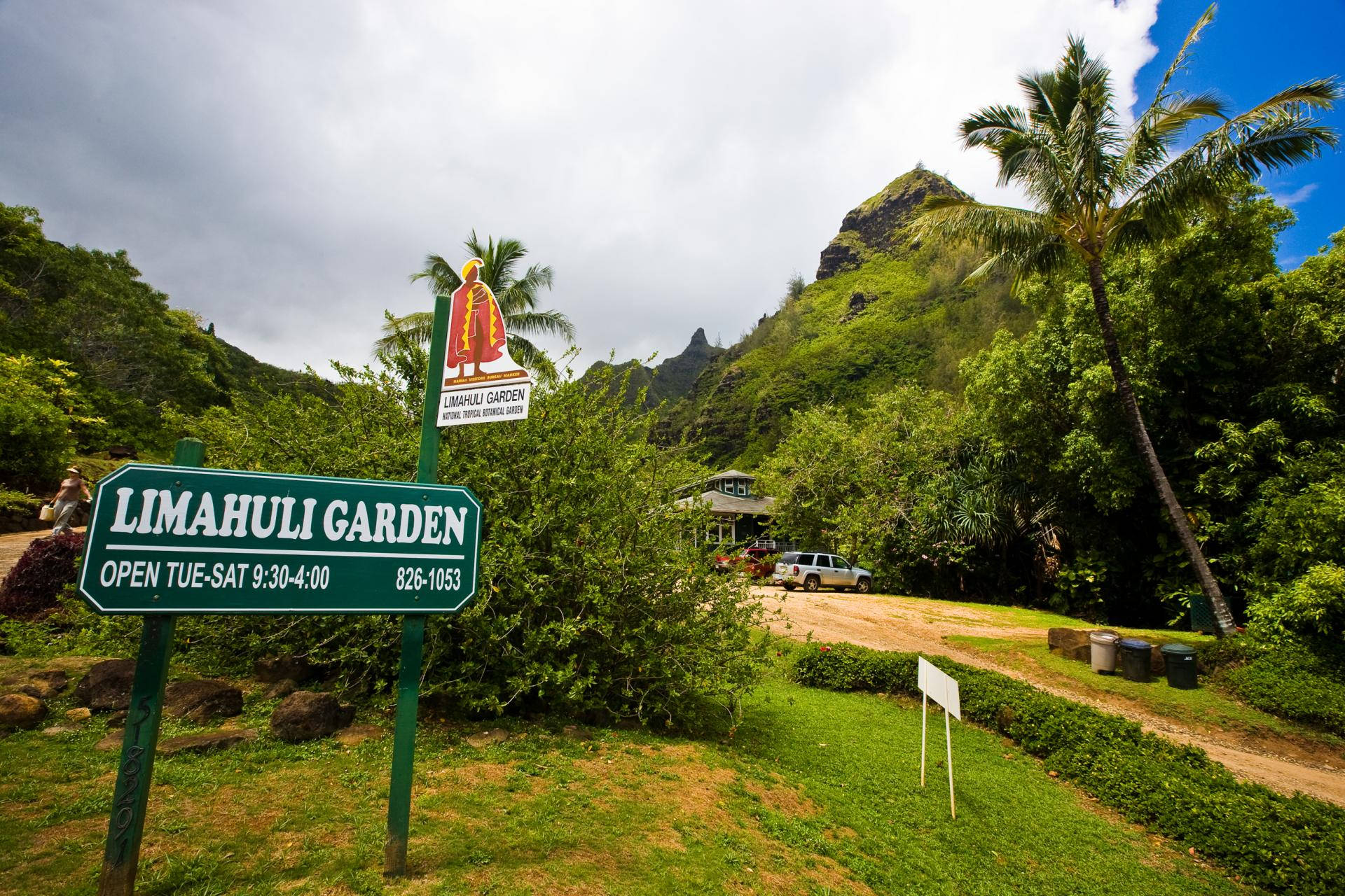 Hawaii's Limahuli Garden Background
