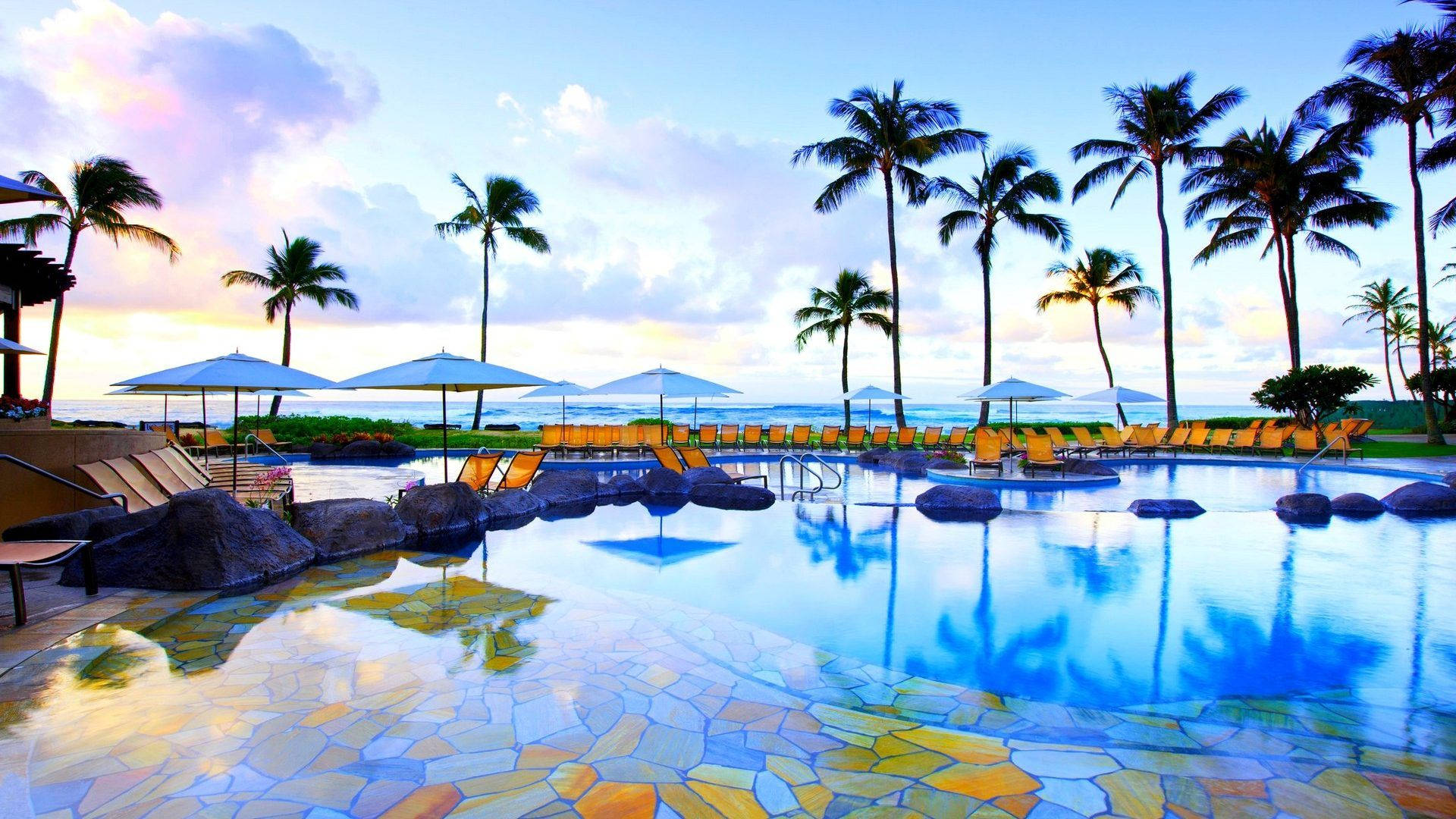 Hawaii Sheraton Kona Resort Background
