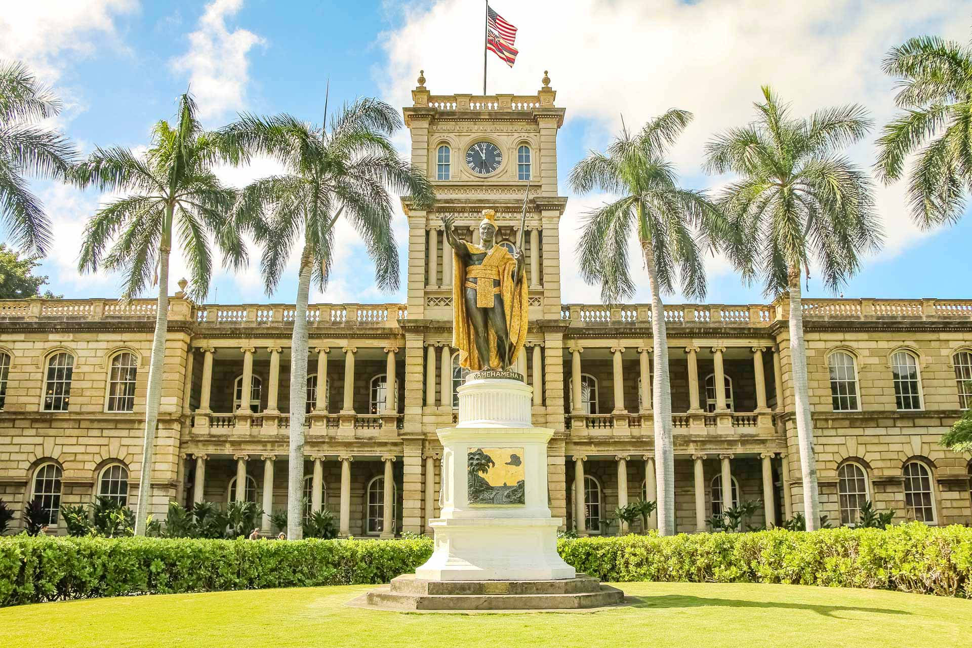 Hawaii Supreme Court Iolani Palace Hd Background