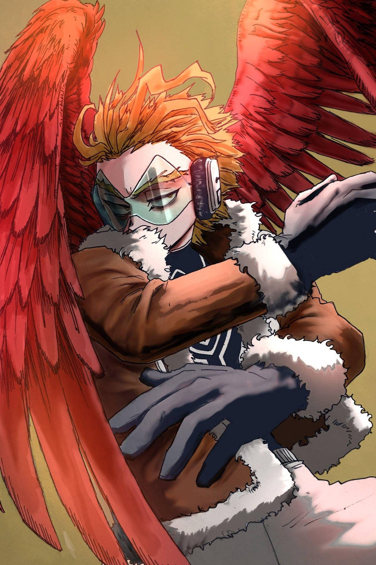 Hawk In My Hero Academia Background