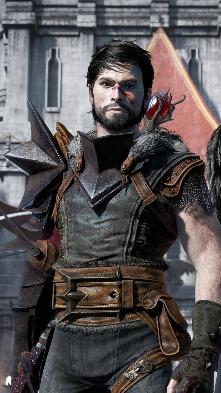 Hawke In Dragon Age Phone Background