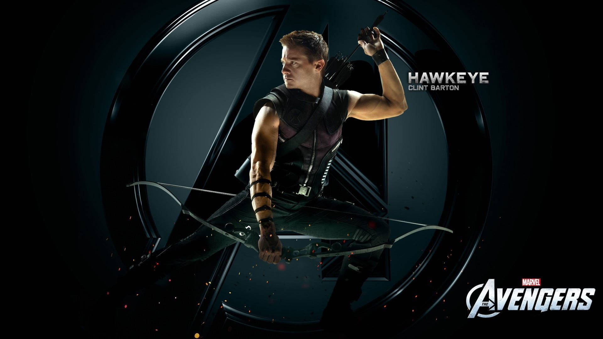 Hawkeye Clint Barton Avenger 3d