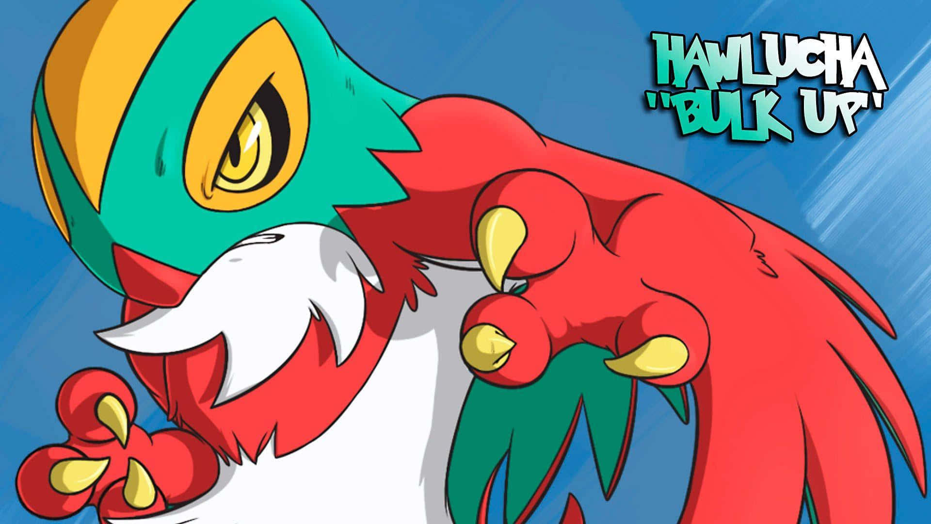 Hawlucha Bulk Up Background