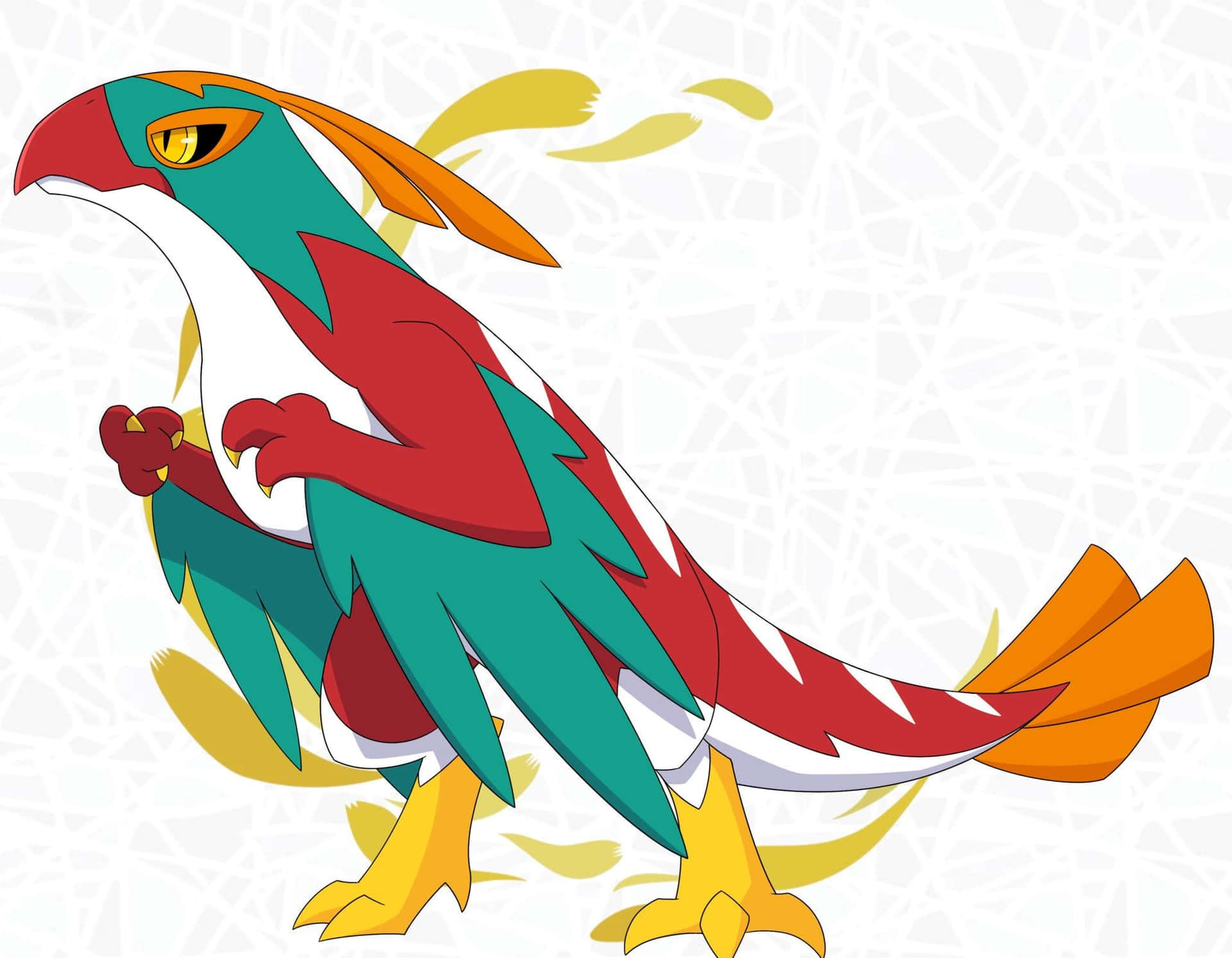 Hawlucha Paradox Fan Impression Background