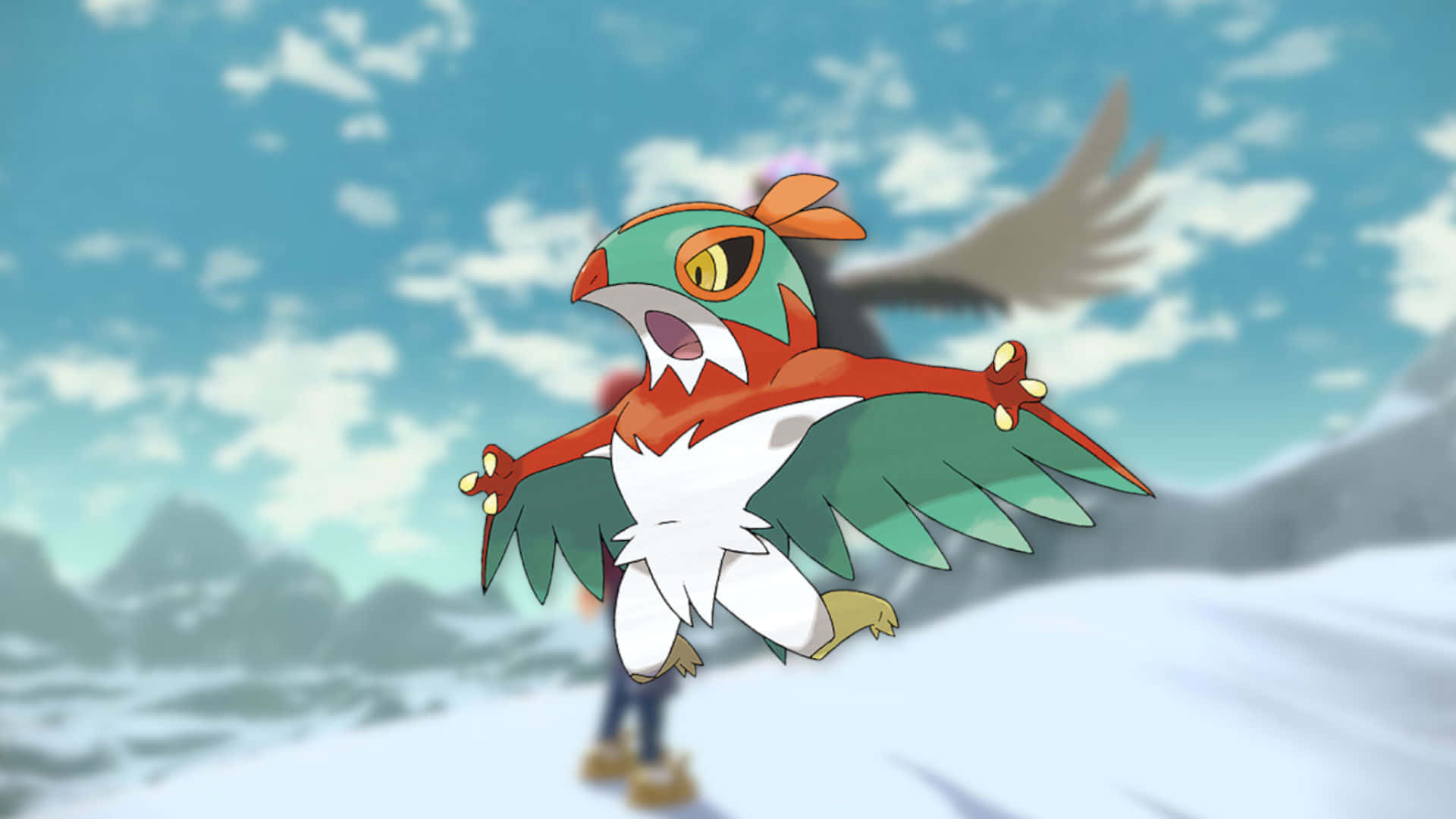 Hawlucha Pokemon Legends Arceus Background Background