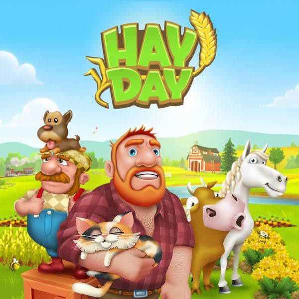 Hay Day Greg And Visitor Mike Background