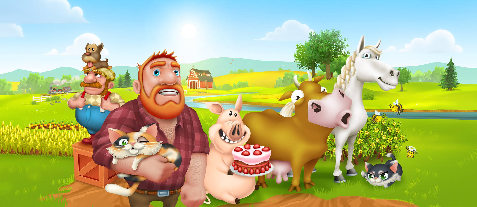 Hay Day Widescreen Cover Background