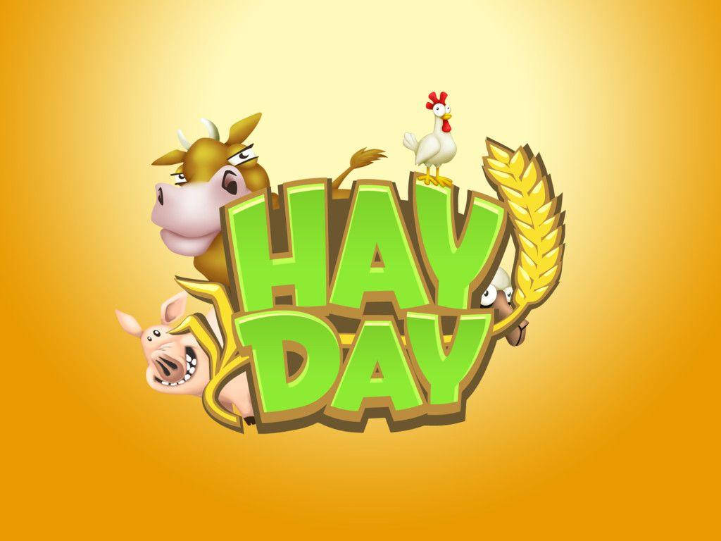 Hay Day Word Art Background
