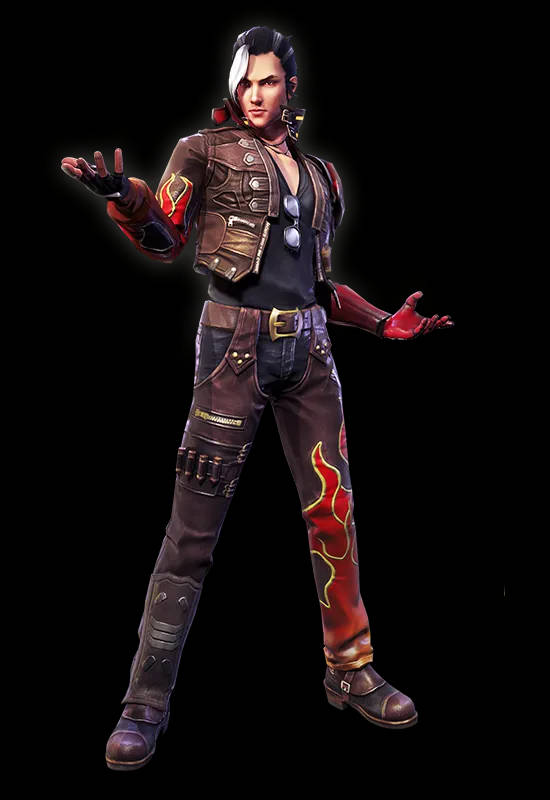 Hayato As Free Fire Character Background