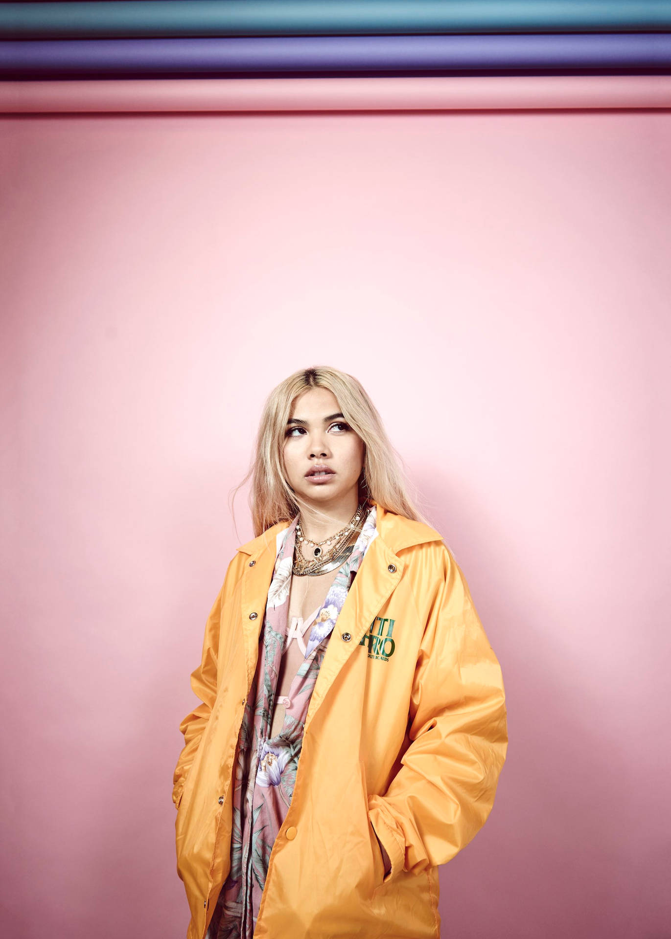 Hayley Kiyoko Yellow Coat