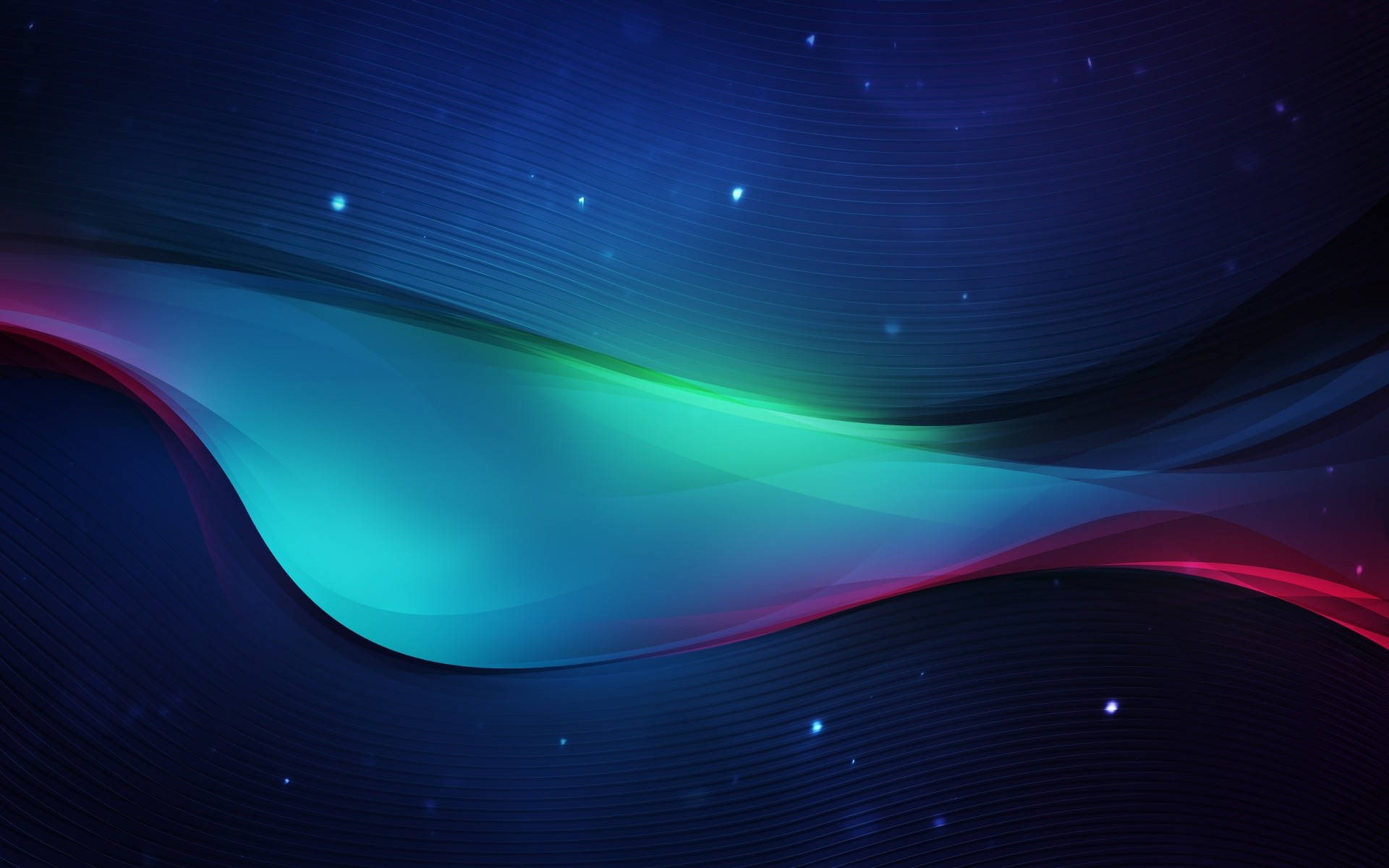 Hd Abstract Flashy Waves Background