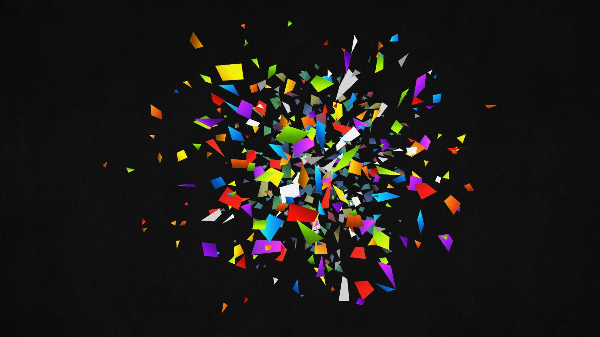 Hd Abstract Of Fancy Confetti Background