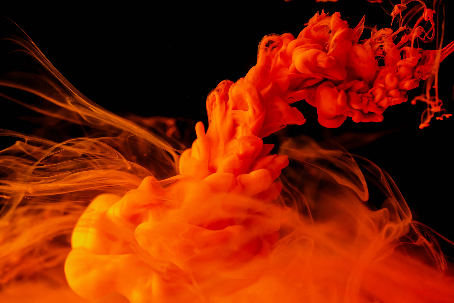 Hd Abstract Red Smoke Explosion