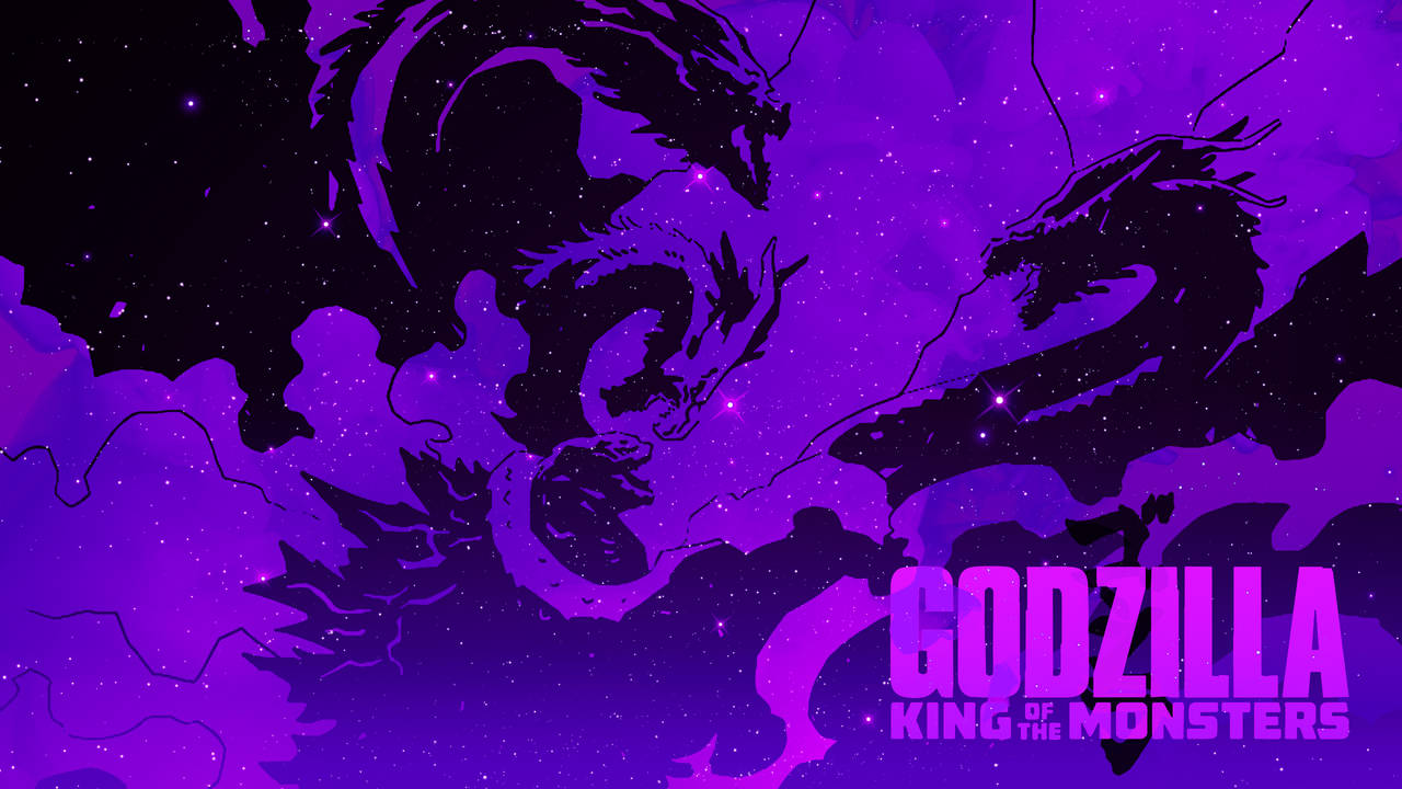 Hd Aesthetic Art Godzilla King Of The Monsters Background