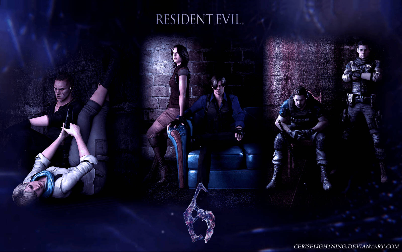 Hd Aesthetic Characters Resident Evil Background
