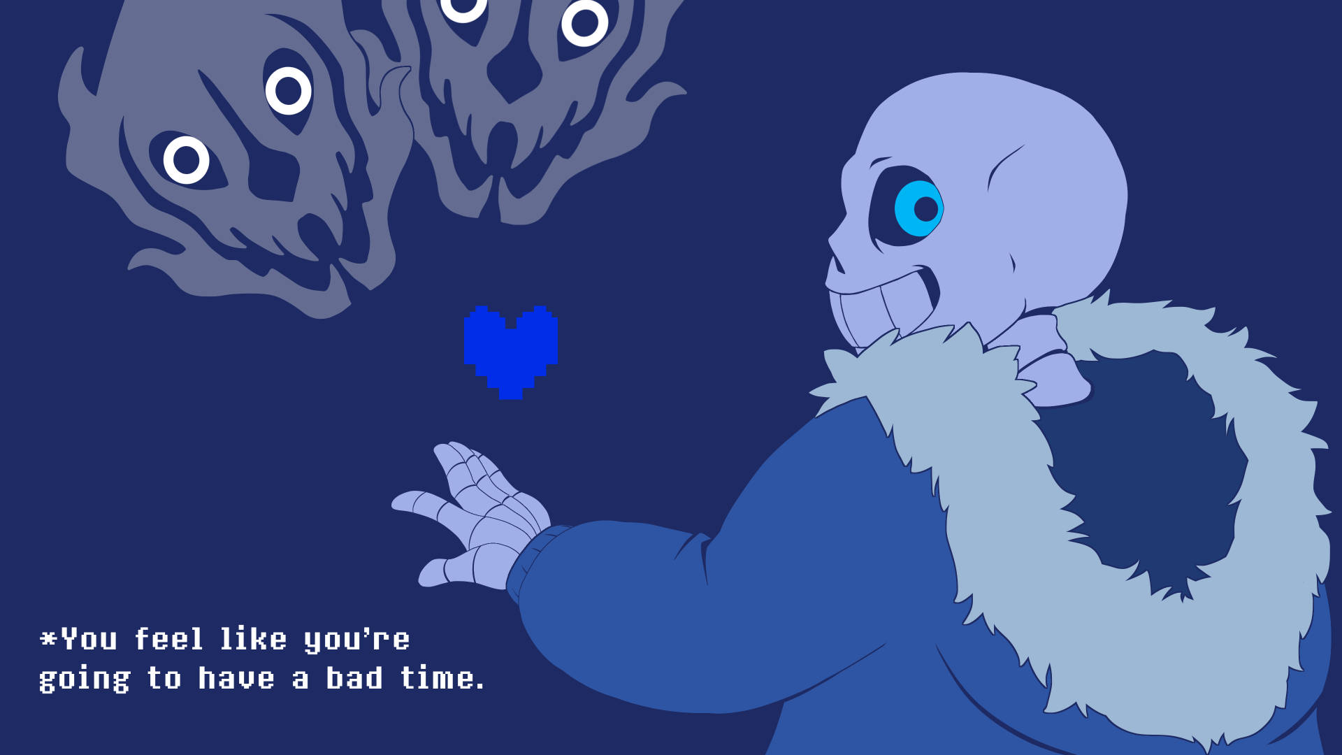 Hd Aesthetic Sans And Quote Background