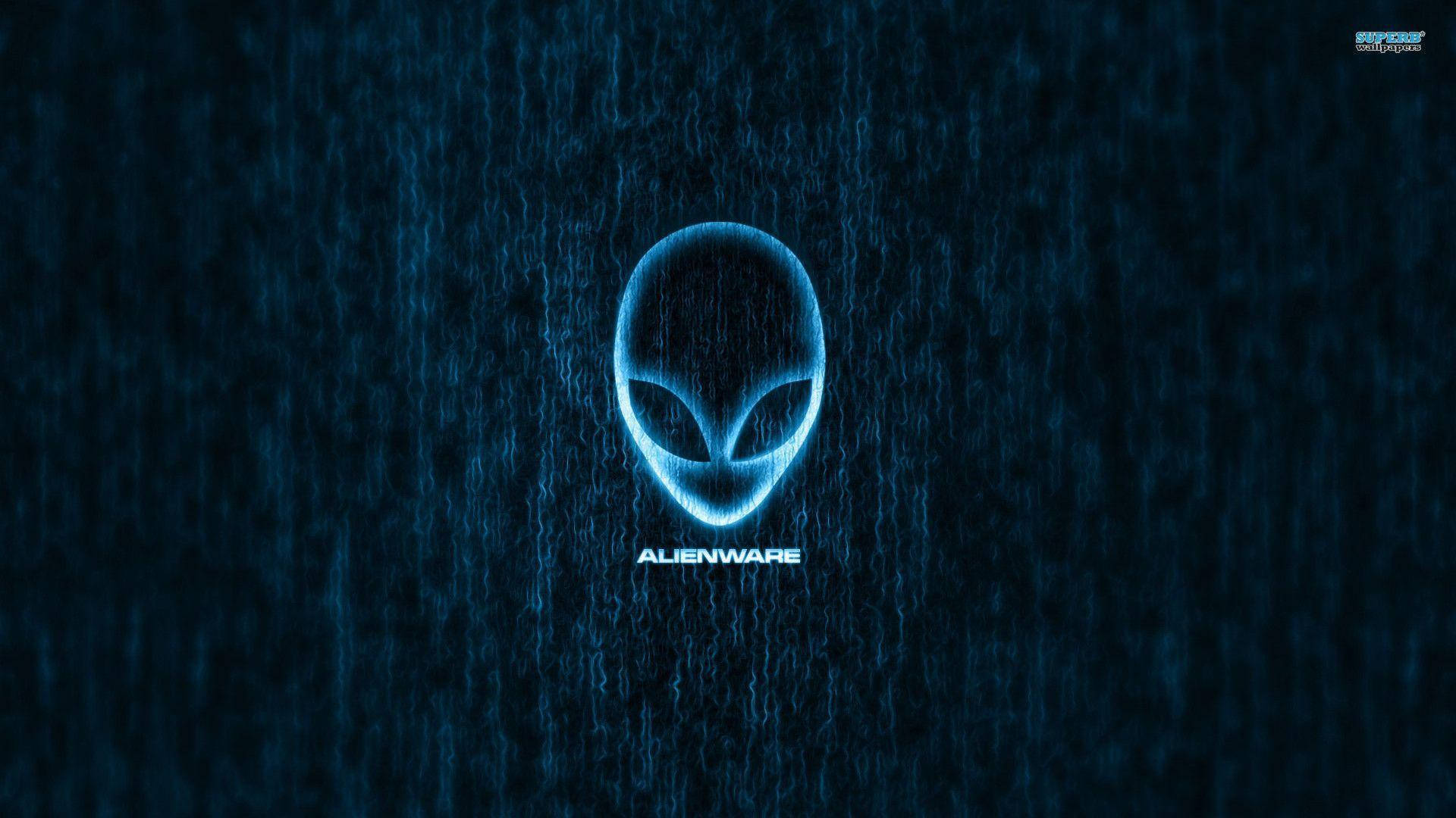 Hd Alienware Blue Art Background