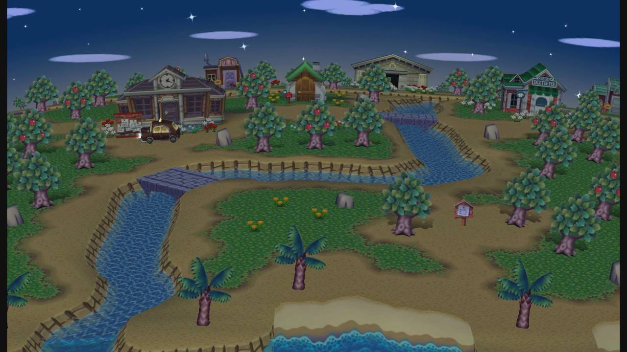 Hd Animal Crossing Game Landscape Background
