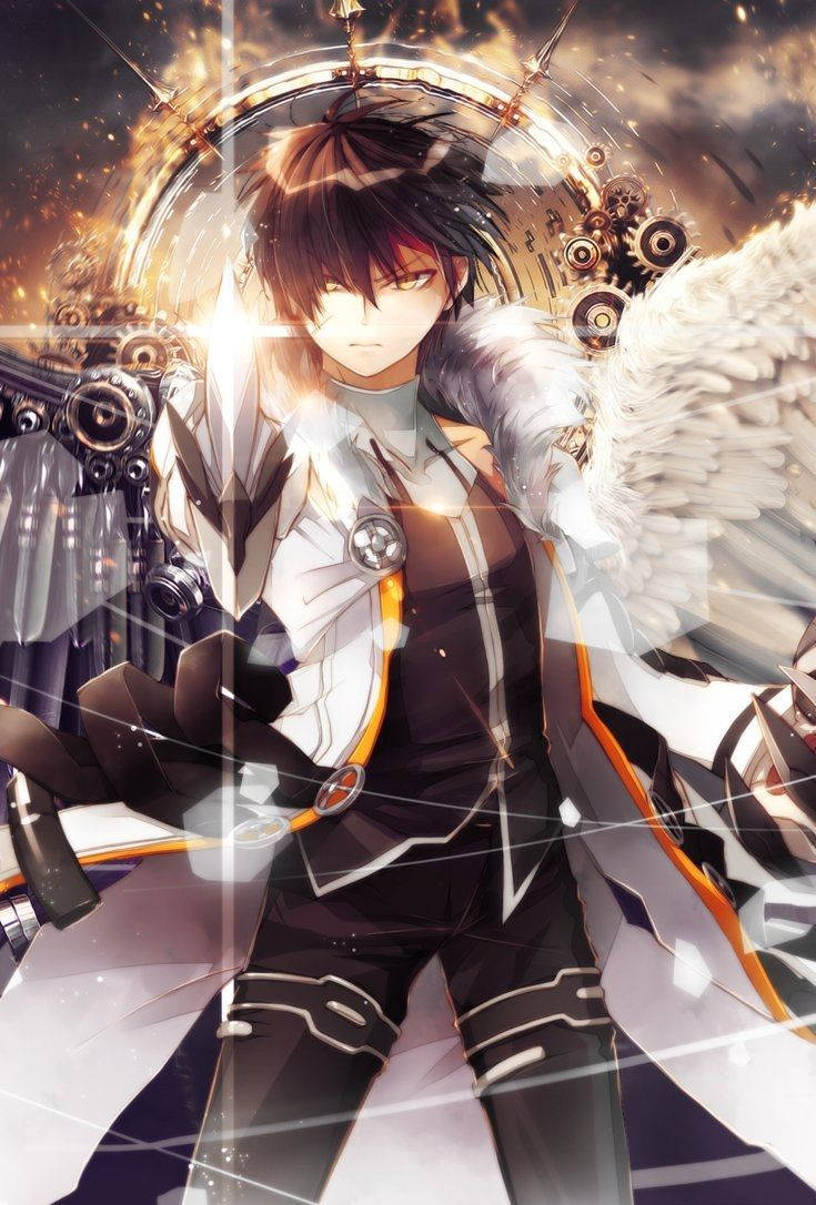 Hd Anime Phone Warrior Angel Background