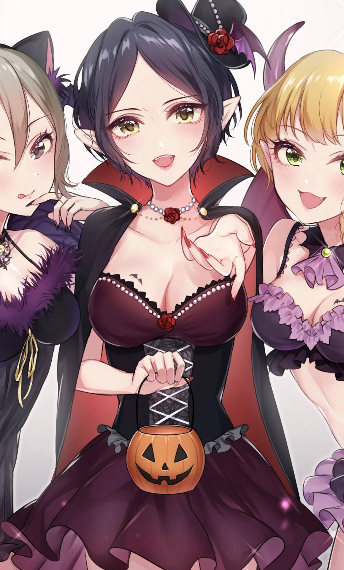 Hd Anime Phone Witches Trick Or Treat