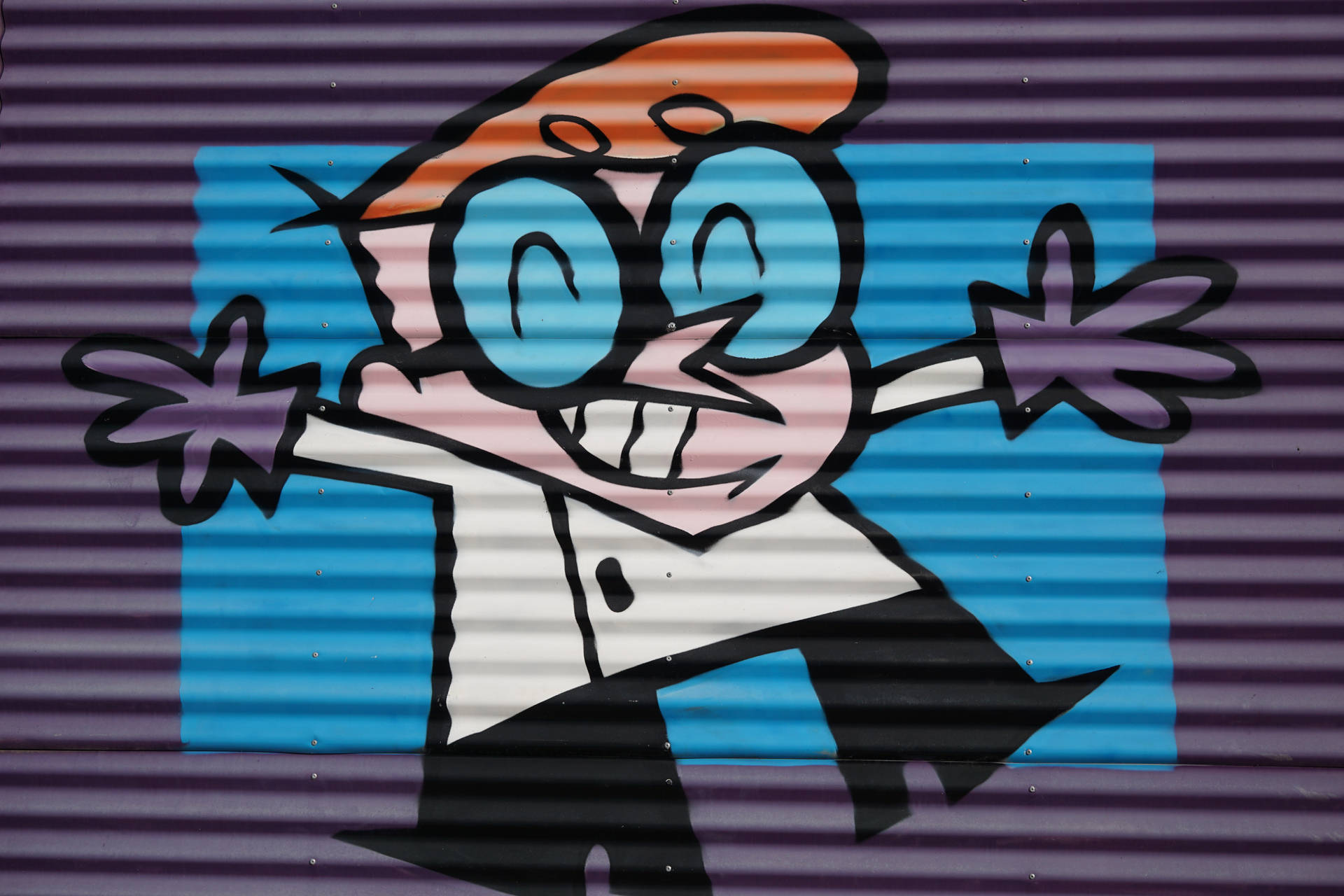 Hd Art Of Dexter Cartoon Network Background