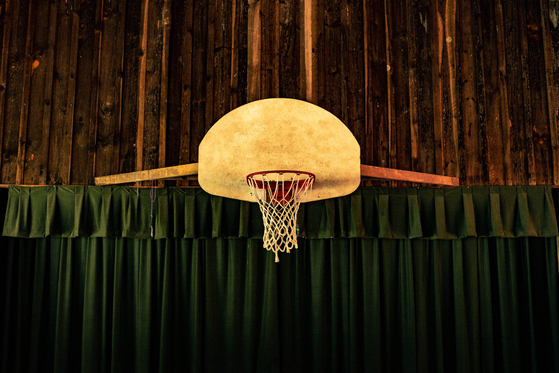 Hd Basketball Indoor Hoop Background