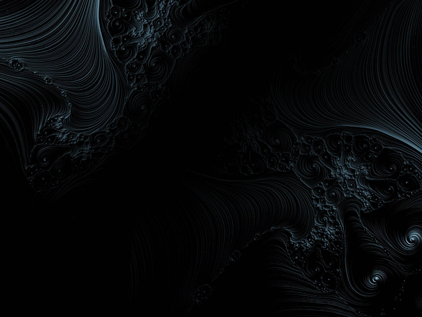 Hd Black Aesthetic Swirling Liquid Background