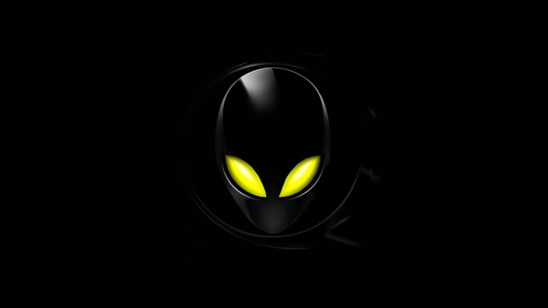 Hd Black Alienware Background