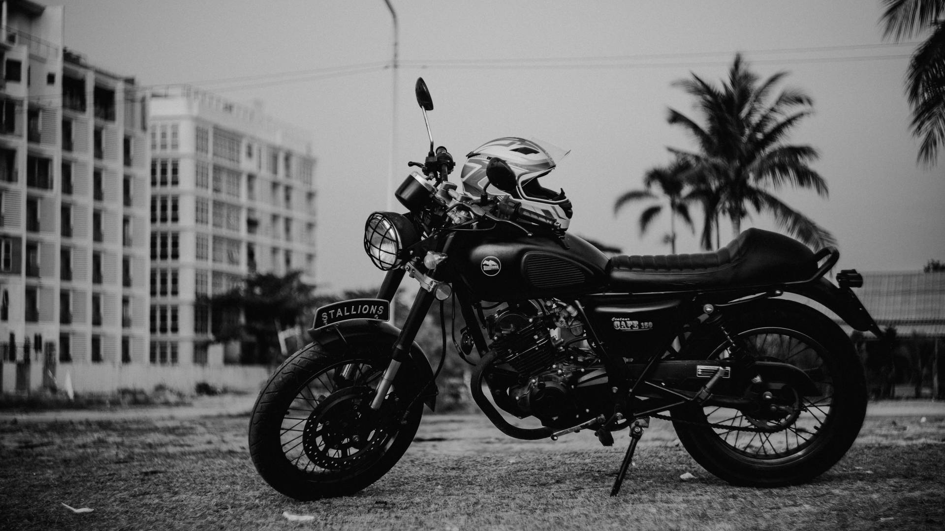 Hd Black Motorcycle Background