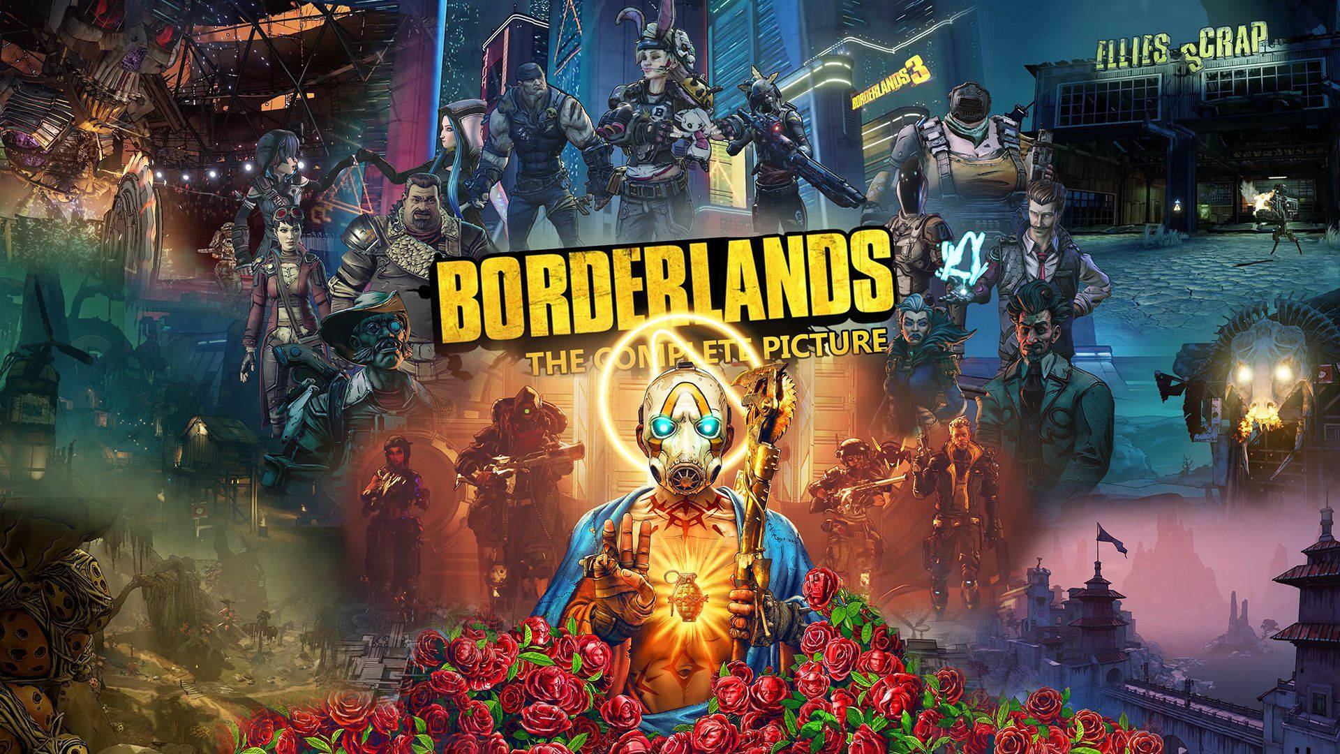 Hd Borderlands 3 Game Cover Background