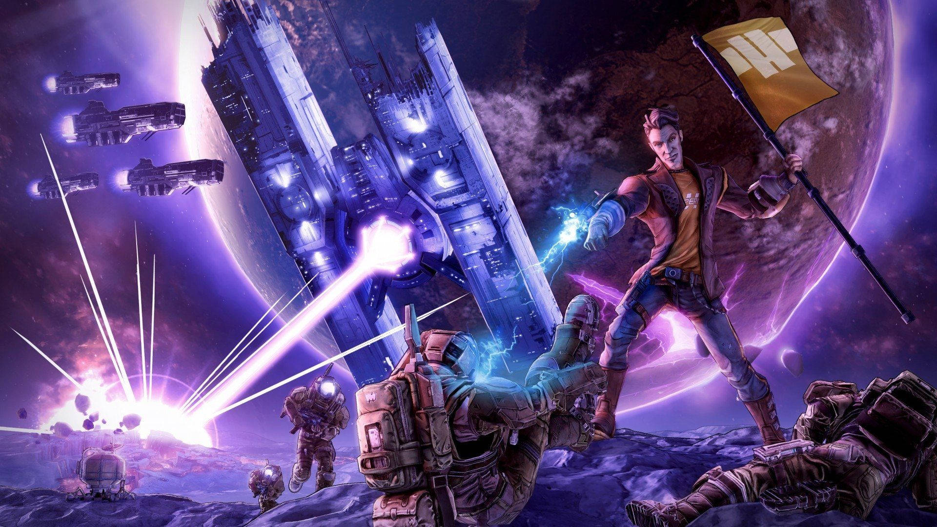 Hd Borderlands 3 Purple Aesthetic Cover Background