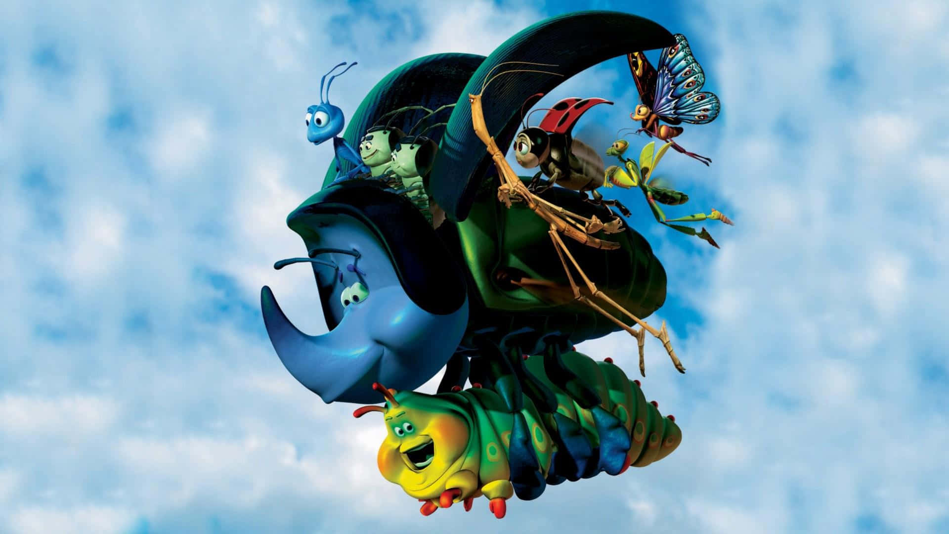 Hd Bug Flying A Bugs Life Background