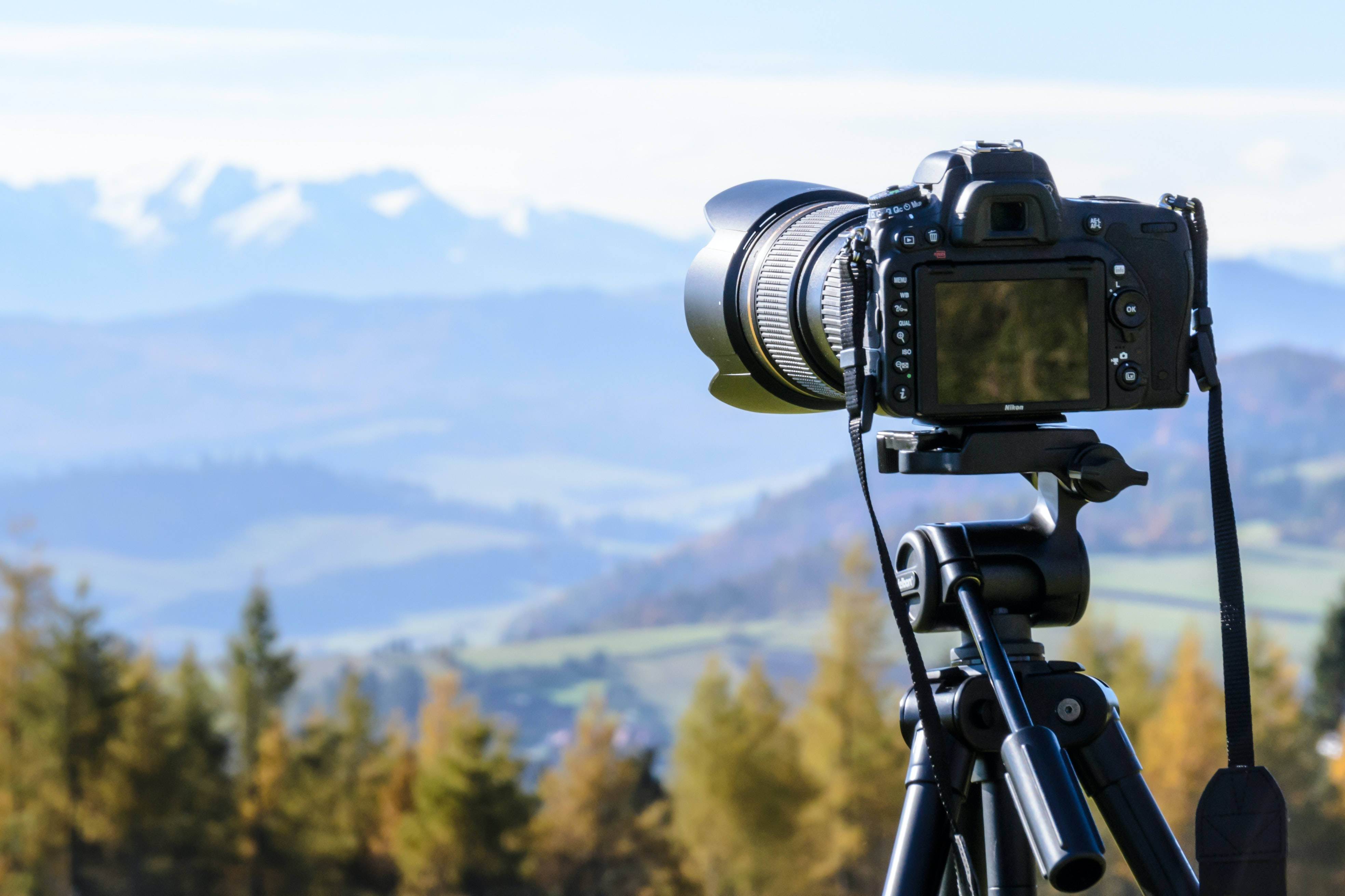 Hd Camera And Nature Background