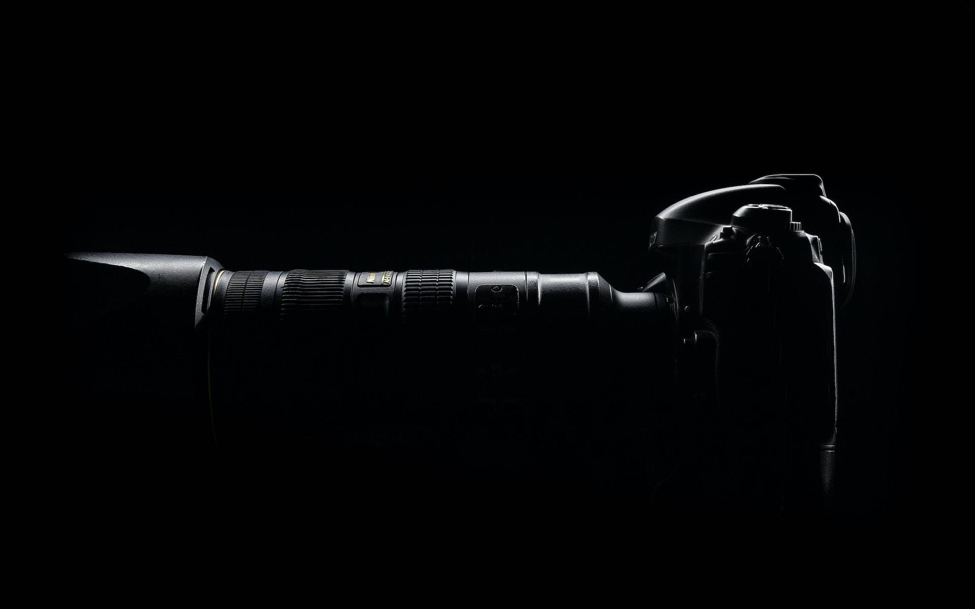 Hd Camera Black Background Background