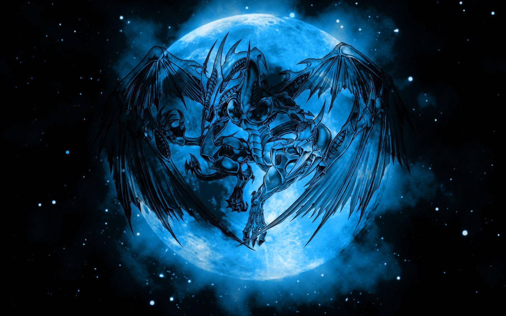 Hd Dragon Blue Moon
