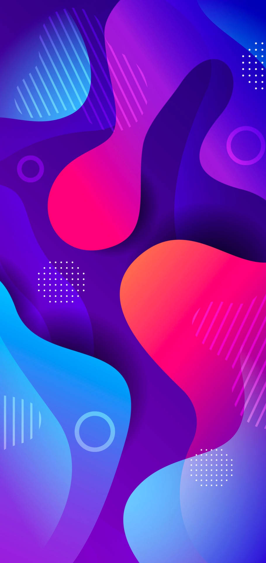 Hd Fresh Abstract Iphone Background