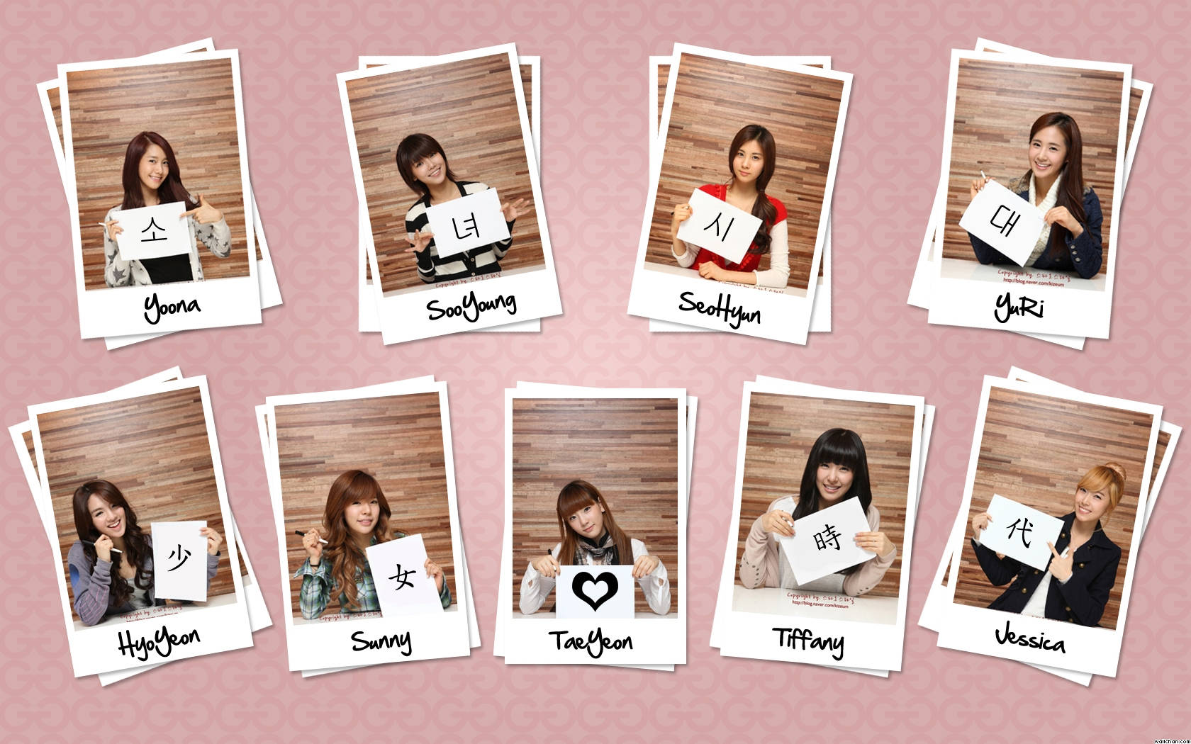 Hd Girls' Generation Polaroid Art