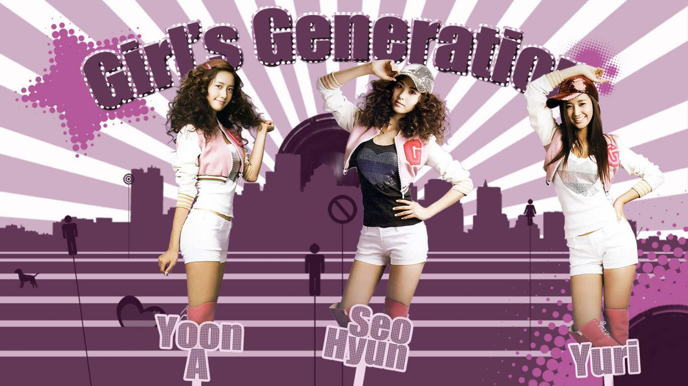Hd Girls' Generation Purple Aesthetic Background