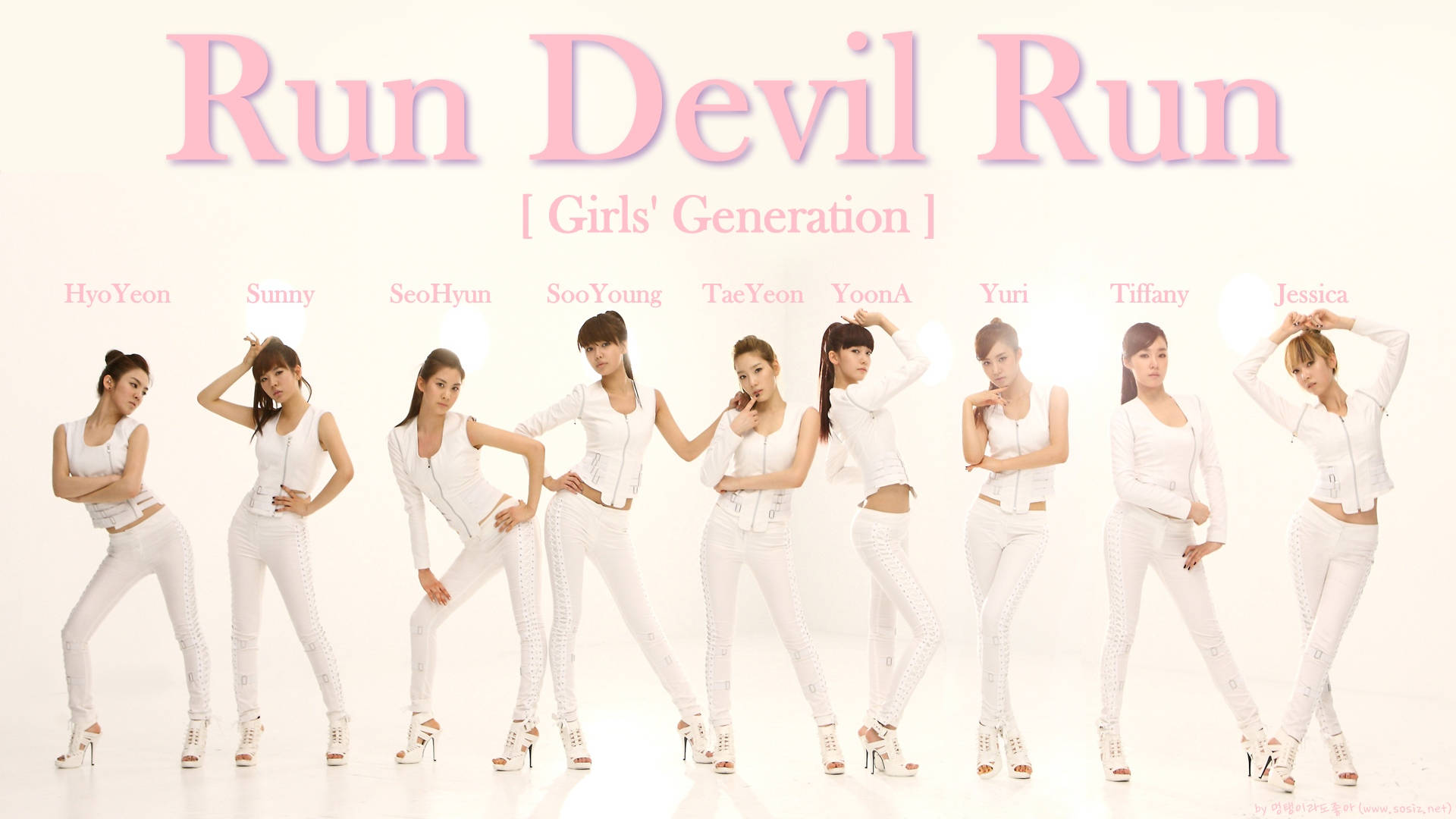 Hd Girls' Generation White Outfits Background
