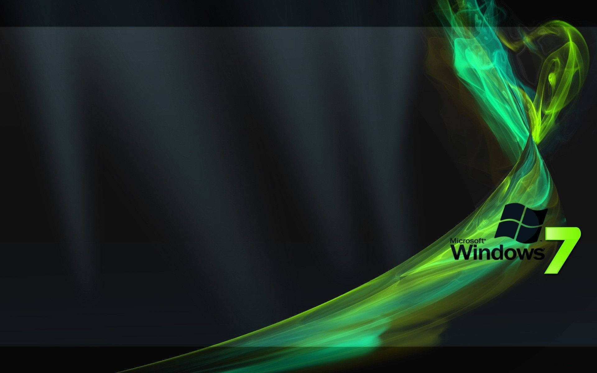Hd Green Aesthetic Windows 7 Background
