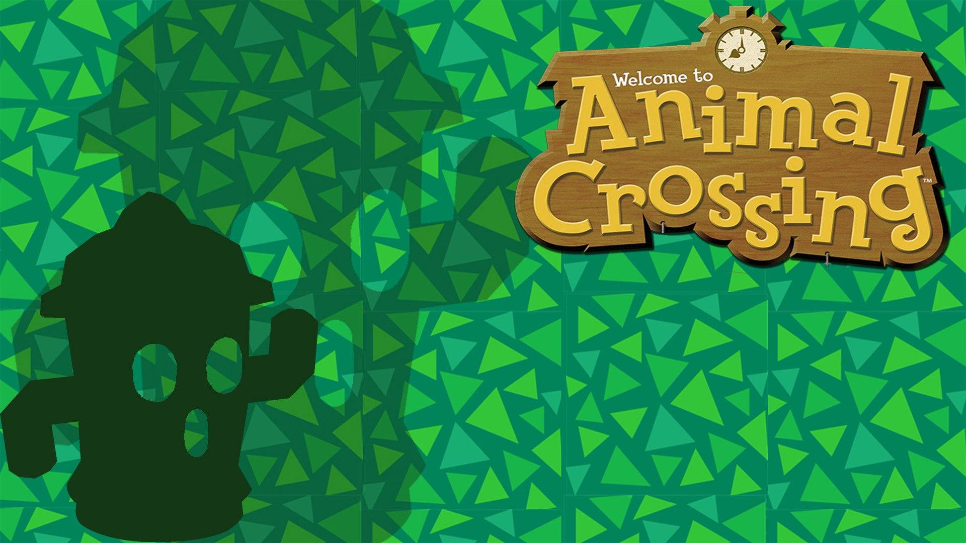 Hd Green Animal Crossing Background