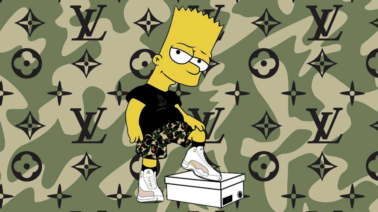Hd Hypebeast Bart Simpson Background