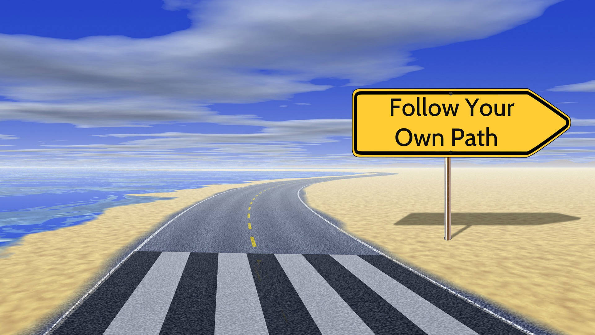 Hd Inspirational Road Sign Background