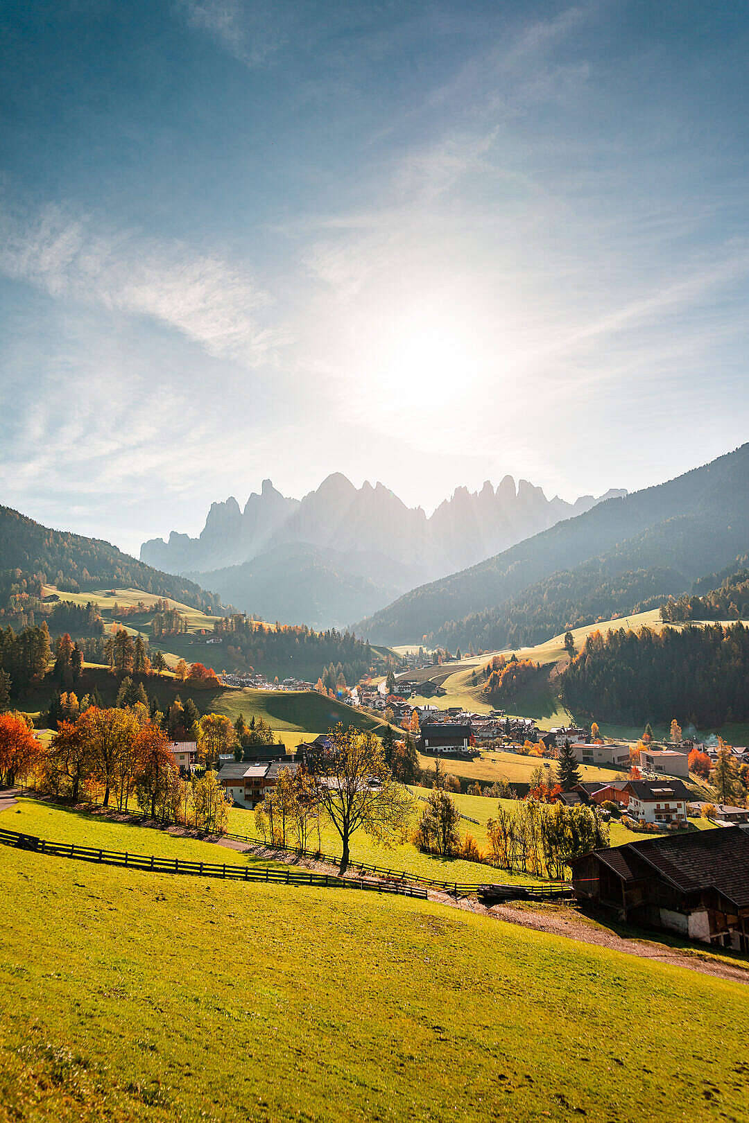 Hd Landscape Ranui Village Background