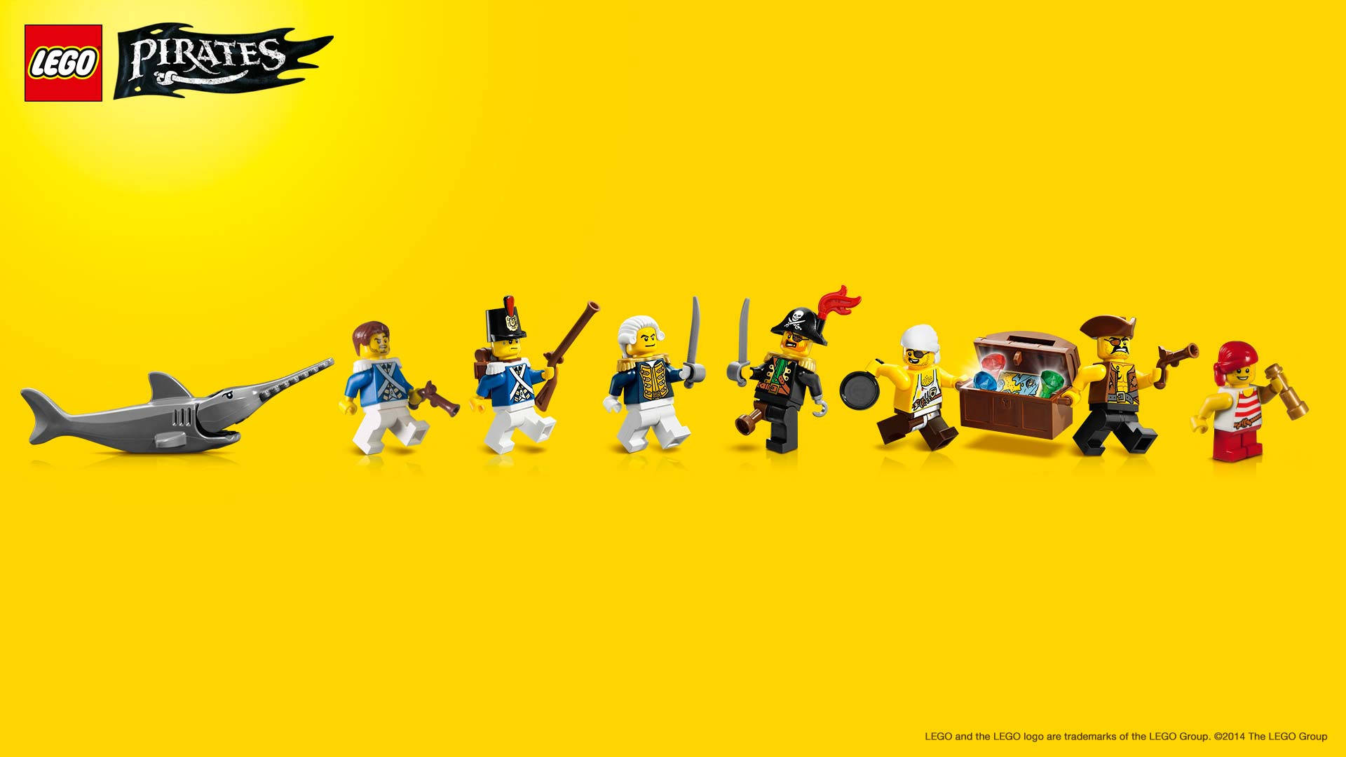 Hd Lego Pirates Pack Characters Background