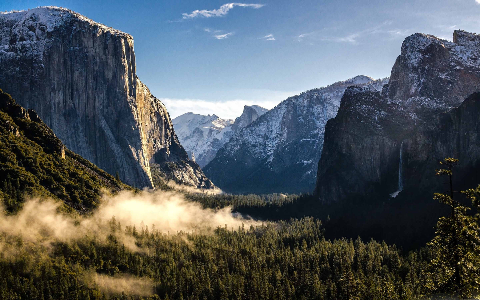 Hd Macbook Snow Yosemite Mountain Background