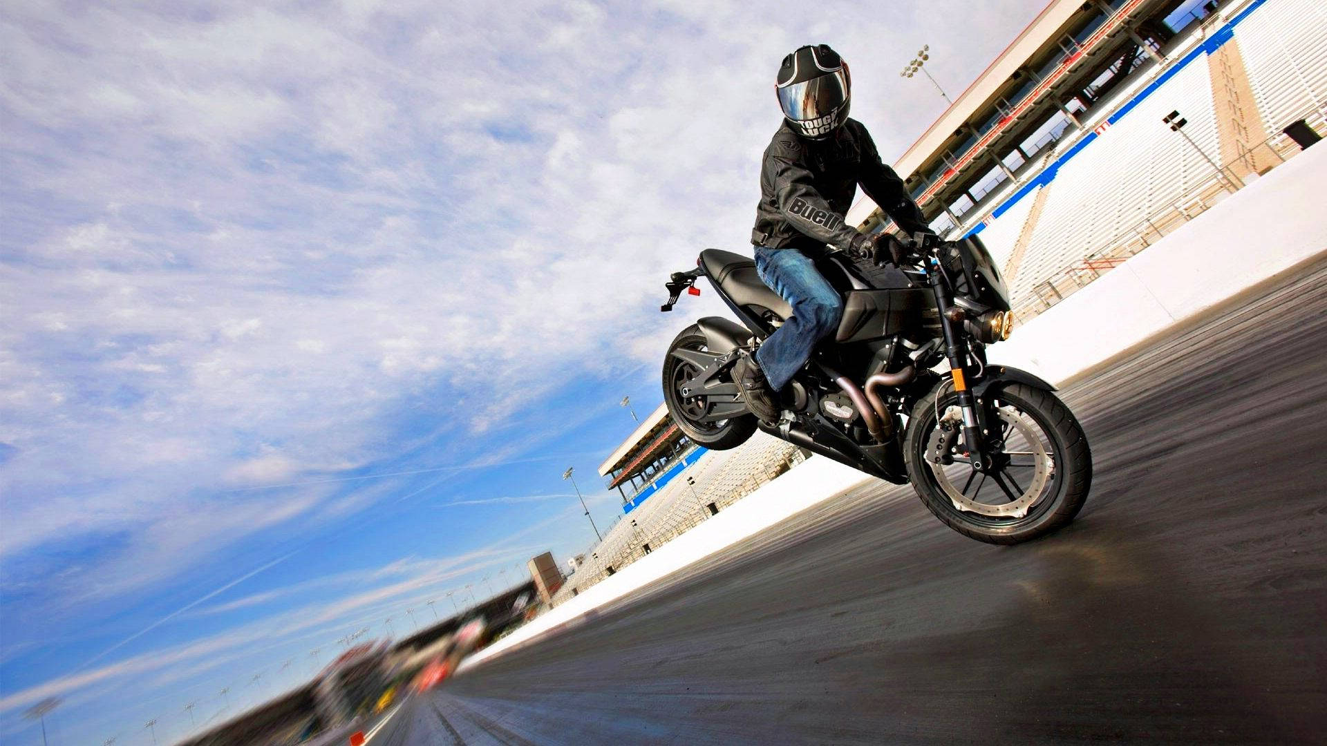 Hd Matte Black Motorcycle Background