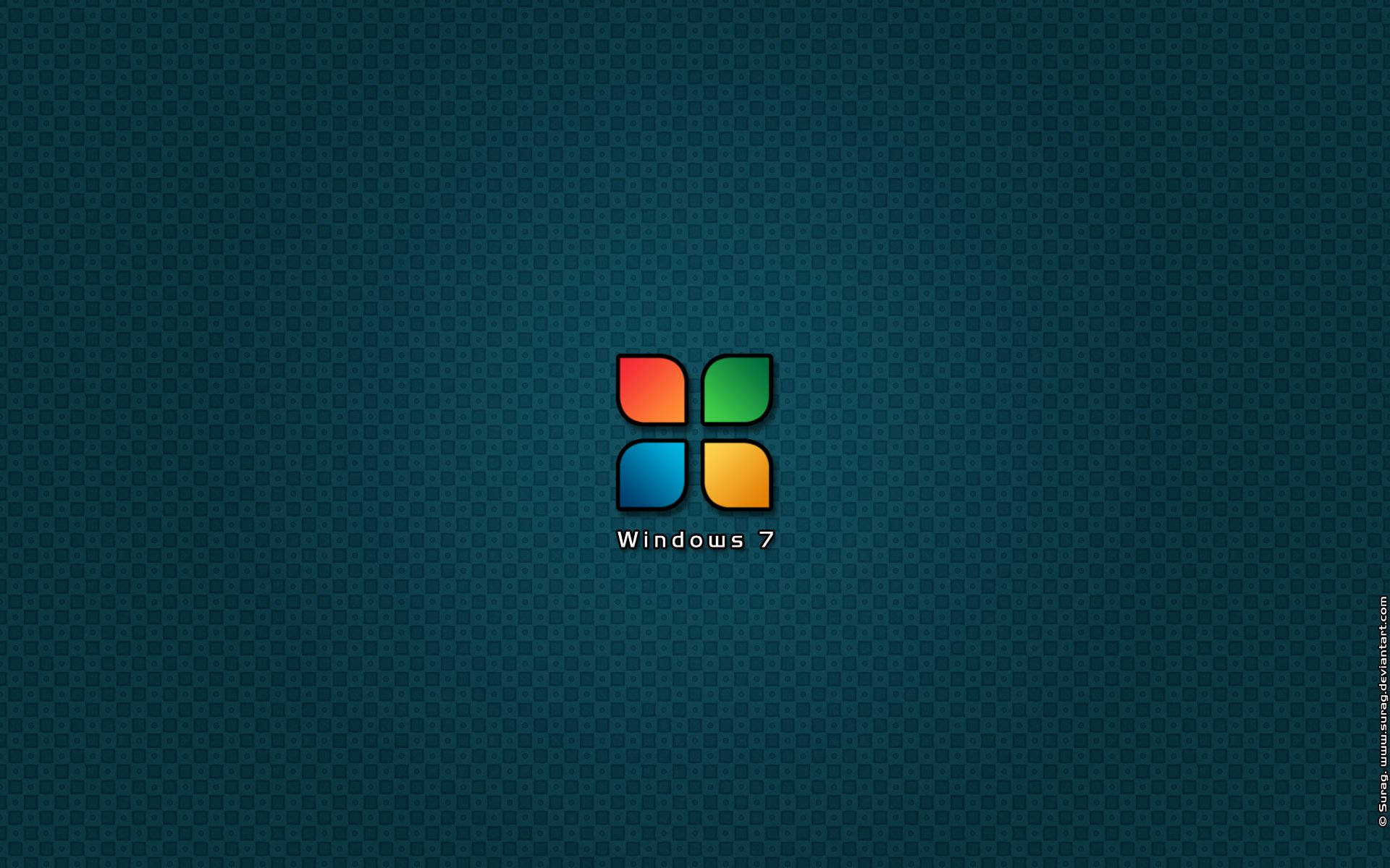 Hd Minimalistic Windows 7 Screen Background