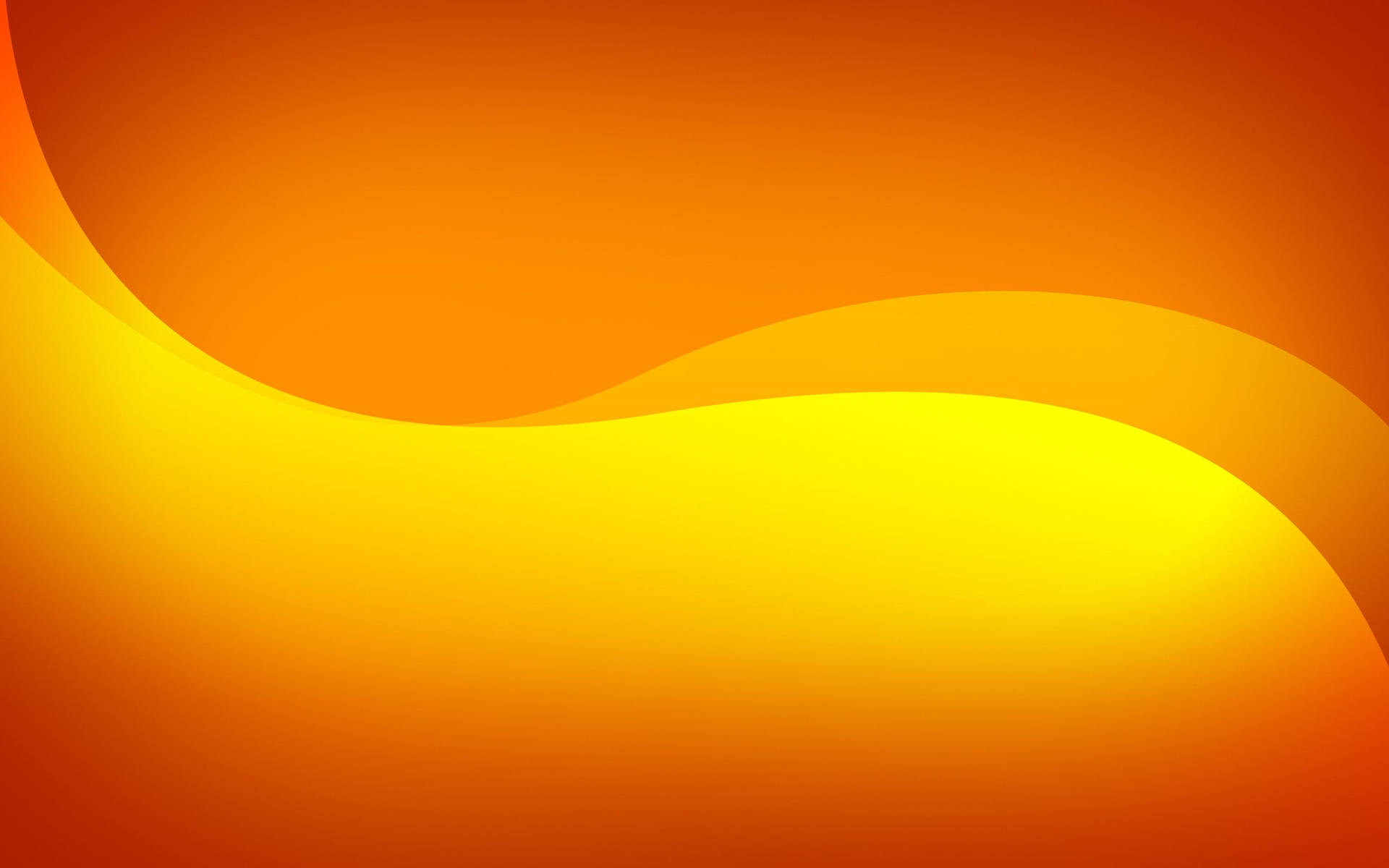 Hd Orange Wavelength Art Background